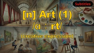 n Art meaning creative expression with 5 examples [upl. by Noved]