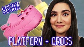 I Wore Platform Crocs For A Week [upl. by Eerdua]