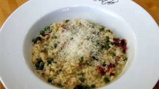 How to make Risotto w Prosciutto amp Peas  Recipe by Laura Vitale  Laura In The Kitchen Episode 57 [upl. by Galina]