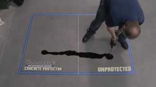 Consolideck® Concrete Protector vs a jug of motor oil [upl. by Atnoed442]