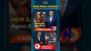 MUR 5000 support for ages 018  Family welfare initiatives [upl. by Bigner]