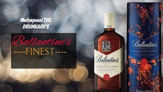 Ballantines Finest Blended Scotch ReviewWorlds Most Selling Whisky Ballantines whsikyReview [upl. by Jea]