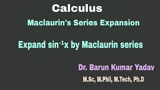 Maclaurin SeriesMaclaurin TheoremCalculusPart 5 barunmaths [upl. by Yllak]