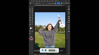 photoshop for using generative fill to easily alter sweaters adobe photoshop 2025 tips adobetips [upl. by Atinrahs]