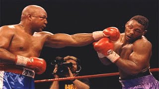 George Foreman vs Alex Stewart  Highlights HEAVYWEIGHT WAR [upl. by Pals]