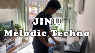 Melodic Techno Mix in Katowice Poland  JINU [upl. by Eentruoc]