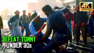 rdr2 how to defeat tommy in under a minute  Mission 9  Americans at Rest Gold Medal [upl. by Norat971]