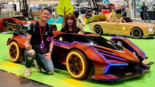 Journey to build 3 Wooden cars to Hong Kongs largest motor show [upl. by Mailliw341]