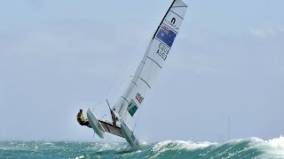 A wild beast to tame  Olympic Nacra 17 sailing [upl. by Lede]