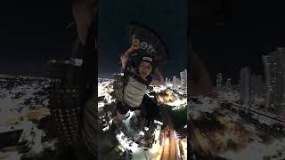 Night Jumps  adrenaline basejumper nightbasejump parachute dangerous [upl. by Gardas]