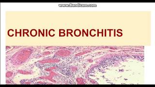 Chronic bronchitis Etiopathogenesis and Morphology [upl. by Warms]