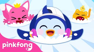 Penguin Family Dance  Animal Songs of Pinkfong Ninimo  Pinkfong Kids Song [upl. by Einttirb]