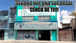 Visita nuestra sucursal en Calle Martí zona 2  LA CASA del Tornillo SA [upl. by Alue]