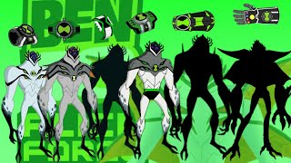 Highbreed all versions with different omnitrix Fan made  Ben 10 [upl. by Aynam]