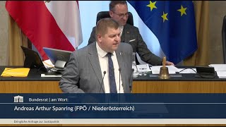 Andreas Arthur Spanring  Versagen der grünen Justizministerin auf allen Ebenen  1432024 [upl. by Yemar354]