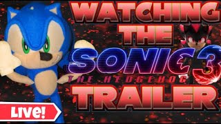 WATCHING SONIC 3 TRAILER  QNA [upl. by Sivel]