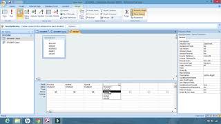 MS ACCESS  DATABASEQUERY  FORM  REPORT [upl. by Hahn725]