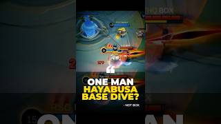 One Man Base Dive by Box 👀 mobilelegends mlbb mplmalaysia [upl. by Anaet]