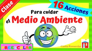 ¿CÓMO CUIDAR EL MEDIO AMBIENTE Aprende en Casa [upl. by Ayiak]