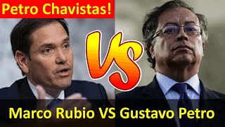 Marco Rubio VS Gustavo Petro [upl. by Acimak170]