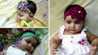 3 DIY Headbands  Babies and Toddlers  From Old Clothes [upl. by Seamus859]