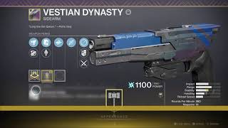 Destiny 2 Vestian Dynasty [upl. by Foley]