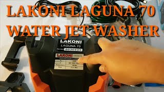 UNBOXING amp CARA PASANG LAKONI LAGUNA 70 WATER JET HIGH PRESSURE CLEANER part1 [upl. by Efar]