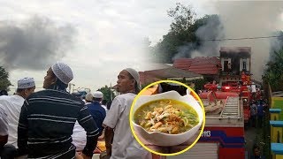 Jemaah Salat Id Dikejutkan Asap Kebakaran Ternyata dari Rumah Warga yang Masak Kuah Soto [upl. by Lachish]