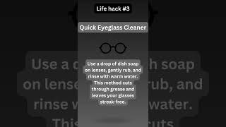 Crystal Clear Vision in Seconds 🤓 Quick amp Easy DIY Eyeglass Cleaner  Safe for All Glasses [upl. by Em]