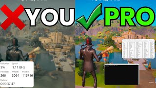 How PROS Get ZERO INPUT DELAY In Fortnite Lower Latency🔧 [upl. by Aenat]