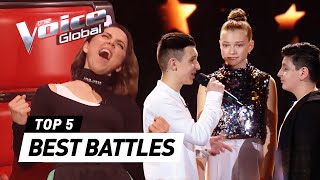 The BEST Battles of alltime on The Voice Kids [upl. by Gnolb461]