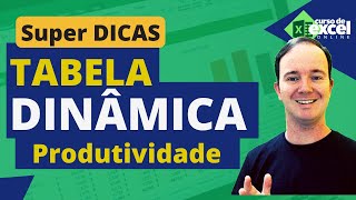 Dicas Avançadas para Tabelas Dinâmicas no Excel [upl. by Yeltnarb]