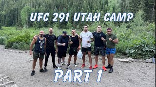 UFC 291 Coach Cruz in Utah with the team part 1 [upl. by Maril646]