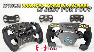 Which FANATEC Formula Wheel is Best for You [upl. by Nyrehtak907]