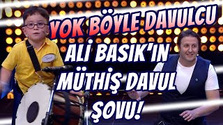 YOK BÖYLE DAVULCU  ALİNİN MÜTHİŞ DAVUL ŞOVU  10 NUMARA 5 YILDIZ [upl. by Anoid]