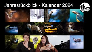 Fotokalender 2024  fotografischer Jahresrückblick mit Bildbesprechung und persönlichen Highlights [upl. by Nassi705]