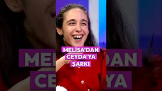 Melisa Annesi Ceyda Düvenciye Şarkı Söyledi shorts bambaşkasohbetler [upl. by Airrat]