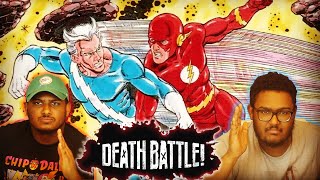 Flash VS Quicksilver Marvel VS DC  DEATH BATTLE  Reaction [upl. by Takken]