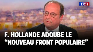 Législatives anticipées｜François Hollande adoube le quotNouveau Front Populairequot [upl. by Annitsirhc340]