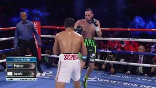 Jose Zepeda vs Jose Pedraza Fight Highlights [upl. by Enytsuj82]