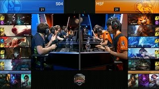 S04 vs MSF Game 3 Highlights  FC SCHALKE 04 vs MISFITS 2017 EULCS PROMOTION TOURNAMENT [upl. by Bradshaw]