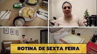 ROTINA DE SEXTA FEIRA CASA A AREJAR CAMA FEITA FOLHADOS DE SALSICHA E LISTA DE COMPRAS DA SEMANA [upl. by Shotton663]