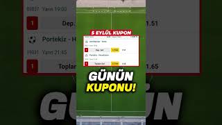 GÜNÜN 249 ORANLI KUPONU   5 Eylül Perşembe 2024 İddaa Tahminleri ve Banko Kupon  Futbol Analiz [upl. by Norrv]