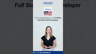 Full Stack Web Development Certification  Edureka Shorts [upl. by Lletnom]