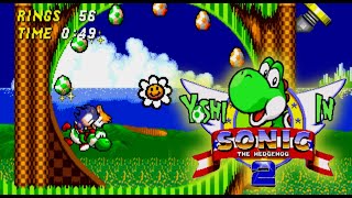 Yoshi In Sonic The Hedgehog  Top Hack Rom Live Ao VIVO [upl. by Notsew]