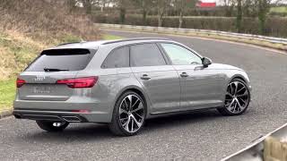 Audi A4 Avant Black Edition Quantum Grey [upl. by Chaker]