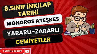 MONDROS ATEŞKES ANTLAŞMASI YARARLI VE ZARARLI CEMİYETLER PDF [upl. by Noiemad]