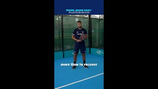 Slowly and steady wins the padel match 🐌 Padel Made Easy Ep 6 with GB Padel Star Louie Harris 🙌 [upl. by Toscano494]