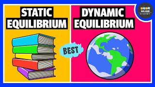 Static Equilibrium and Dynamic Equilibrium  Physics  equilibrium [upl. by Euqinitram]