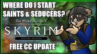 Getting Started WSaints amp Seducers Fishing Rare Curios Survival Mode  TESV Skyrim SE Guide [upl. by Aimerej]